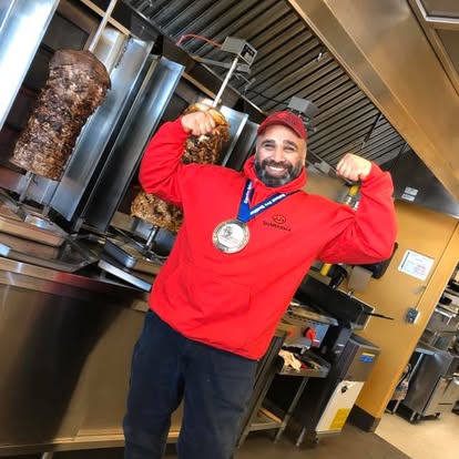 Chef JJ at JJ's Shawarma